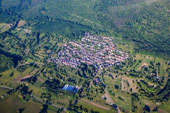 Sulzbach von Südwesten in Malsch im Bundesland Baden-Württemberg, Deutschland
