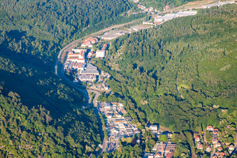Industriegebiet Spinnerei in Ettlingen im Bundesland Baden-Württemberg, Deutschland