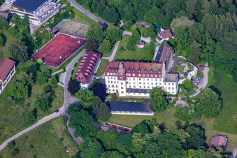 Salem international College Schloss Salem in Überlingen im Bundesland Baden-Württemberg, Deutschland aus der Luft