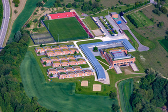 Luftaufnahme von Überlingen im Bundesland Baden-Württemberg, Deutschland