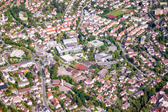 Constantin-Vanotti-Schule, Marie Curie Schule,   Realschule Überlingen und Kreissporthalle Überlingen im Bundesland Baden-Württemberg, Deutschland