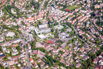 Luftbild von Constantin-Vanotti-Schule, Marie Curie Schule,   Realschule Überlingen und Kreissporthalle Überlingen im Bundesland Baden-Württemberg, Deutschland