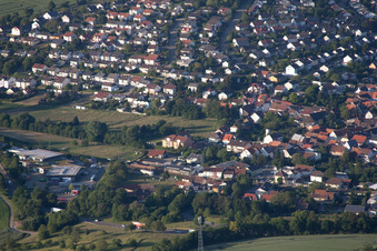Brühlstr im Ortsteil Diedelsheim in Bretten im Bundesland Baden-Württemberg, Deutschland