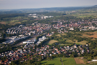 Luftaufnahme von Bretten im Bundesland Baden-Württemberg, Deutschland