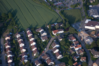 Theodor Storm Weg im Ortsteil Diedelsheim in Bretten im Bundesland Baden-Württemberg, Deutschland