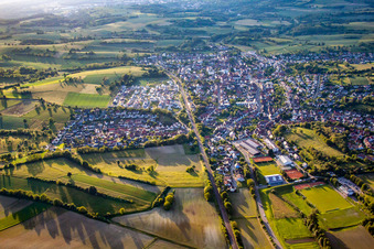 Jöhlingen von Südosten in Walzbachtal im Bundesland Baden-Württemberg, Deutschland
