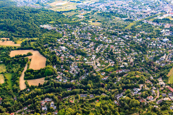 Geigersberg von Nordosten im Ortsteil Durlach in Karlsruhe im Bundesland Baden-Württemberg, Deutschland