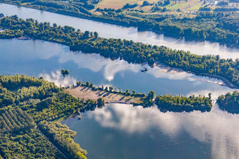 Goldkanal in Elchesheim-Illingen im Bundesland Baden-Württemberg, Deutschland