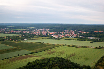 Ballenstedt von Norden im Bundesland Sachsen-Anhalt, Deutschland