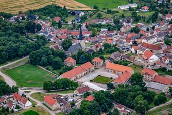 Landwirtschaftliches Gut Taentzler im Ortsteil Cochstedt in Hecklingen im Bundesland Sachsen-Anhalt, Deutschland