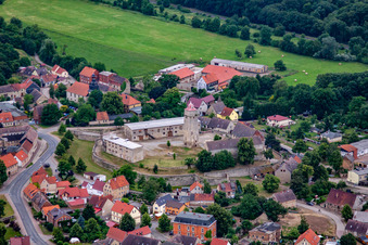 Schloss Hausneindorf in Selke-Aue im Bundesland Sachsen-Anhalt, Deutschland