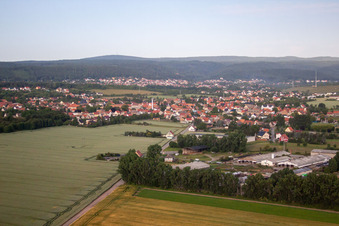 Luftbild von Ortsteil Rieder in Ballenstedt im Bundesland Sachsen-Anhalt, Deutschland