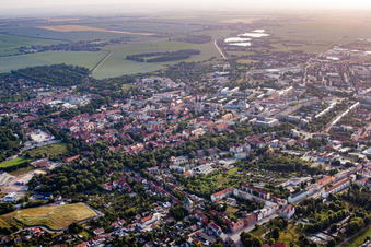 Luftbild von Westendorf in Halberstadt im Bundesland Sachsen-Anhalt, Deutschland