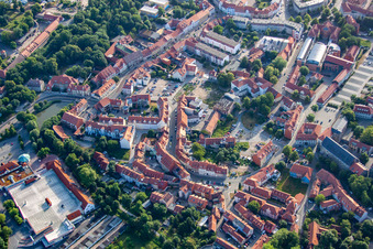 Abtshof in Halberstadt im Bundesland Sachsen-Anhalt, Deutschland