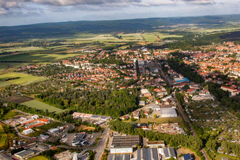 Zentralfriedhof in Quedlinburg im Bundesland Sachsen-Anhalt, Deutschland