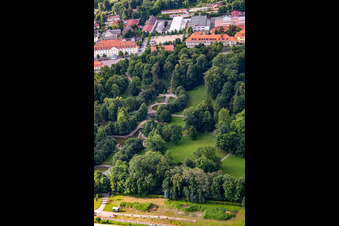 Ballenstedt - Schloss und Park im Bundesland Sachsen-Anhalt, Deutschland