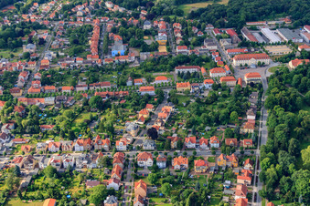 Rathenaustr in Ballenstedt im Bundesland Sachsen-Anhalt, Deutschland