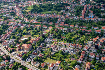Zwischen B185 und Allee in Ballenstedt im Bundesland Sachsen-Anhalt, Deutschland
