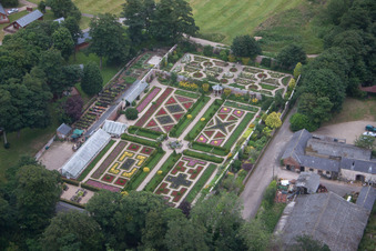 Bridlington im Bundesland England, Großbritanien aus der Vogelperspektive