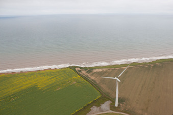 Luftbild von Out Newton im Bundesland England, Großbritanien