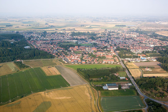 Loon-Plage im Bundesland Nord, Frankreich von oben