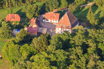 Getreidemühle Bienwaldmühle an der Lauter in Scheibenhardt im Bundesland Rheinland-Pfalz, Deutschland