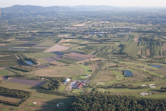 Golfclub Urloffen in Appenweier im Bundesland Baden-Württemberg, Deutschland von oben gesehen