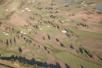Drohnenbild von Golfclub Urloffen in Appenweier im Bundesland Baden-Württemberg, Deutschland