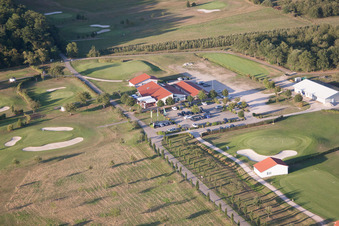 Golfclub Urloffen in Appenweier im Bundesland Baden-Württemberg, Deutschland vom Flugzeug aus