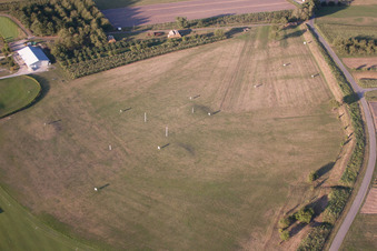 Golfclub Urloffen in Appenweier im Bundesland Baden-Württemberg, Deutschland aus der Luft betrachtet