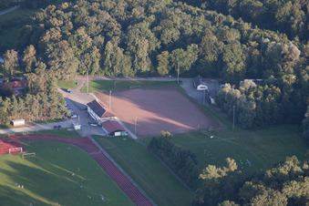 Schrägluftbild von Sportverein Appenweier 1925 eV im Bundesland Baden-Württemberg, Deutschland