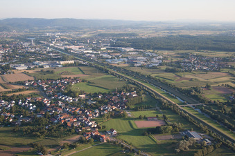 Ortsteil Bühl in Offenburg im Bundesland Baden-Württemberg, Deutschland