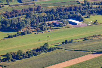 Segelflugplatz Altdorf-Wallburg in Ettenheim im Bundesland Baden-Württemberg, Deutschland