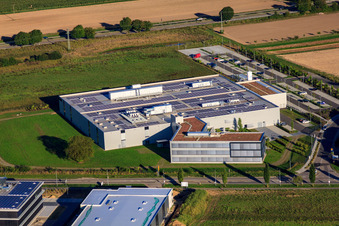 Luftaufnahme von DBK David + Baader GmbH in Rülzheim im Bundesland Rheinland-Pfalz, Deutschland