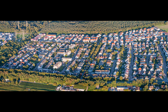 Ortsteil Nord im Ortsteil Eggenstein in Eggenstein-Leopoldshafen im Bundesland Baden-Württemberg, Deutschland