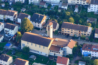 Katholische Kirche in Ispringen im Bundesland Baden-Württemberg, Deutschland