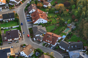 Drohnenbild von Südring x Pfarrer-Löser-Straße in Rülzheim im Bundesland Rheinland-Pfalz, Deutschland
