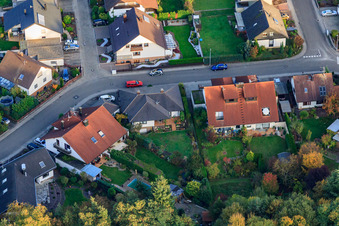 Schrägluftbild von Südring in Rülzheim im Bundesland Rheinland-Pfalz, Deutschland