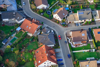 Drohnenbild von Südring in Rülzheim im Bundesland Rheinland-Pfalz, Deutschland
