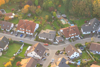 Südring x Pfarrer-Löser-Straße in Rülzheim im Bundesland Rheinland-Pfalz, Deutschland von oben gesehen