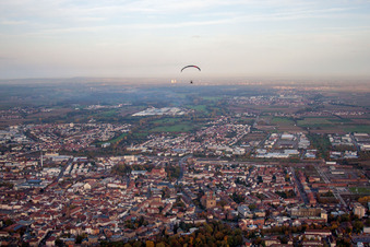 Landau in der Pfalz im Bundesland Rheinland-Pfalz, Deutschland aus der Luft betrachtet