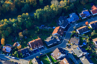 Drohnenbild von Südring in Rülzheim im Bundesland Rheinland-Pfalz, Deutschland