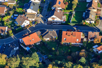 Schrägluftbild von Südring in Rülzheim im Bundesland Rheinland-Pfalz, Deutschland