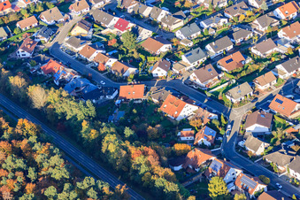 Südring in Rülzheim im Bundesland Rheinland-Pfalz, Deutschland aus der Luft