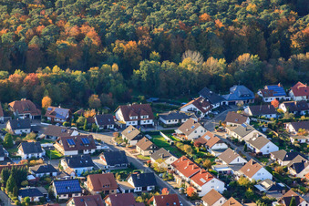 Drohnenaufname von Südring in Rülzheim im Bundesland Rheinland-Pfalz, Deutschland