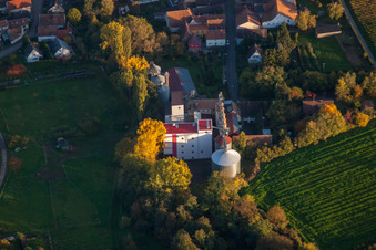 Bischoff-Mühl im Ortsteil Appenhofen in Billigheim-Ingenheim im Bundesland Rheinland-Pfalz, Deutschland von oben gesehen
