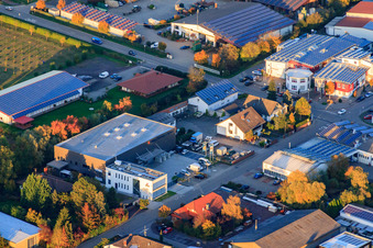 Industriegebiet Am Kleinwald mit Alois Dallmayr Automaten-Service GmbH in Herxheim bei Landau im Bundesland Rheinland-Pfalz, Deutschland