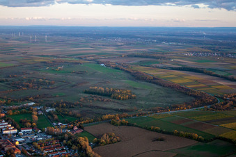 Segelfluggelände am Ebenberg in Landau in der Pfalz im Bundesland Rheinland-Pfalz, Deutschland