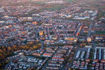 Landau in der Pfalz im Bundesland Rheinland-Pfalz, Deutschland von einer Drohne aus