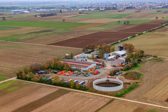 Gärtner - Dienstleistungen, Containerdienst, Entsorgung, Abbruch und Transporte in Bellheim im Bundesland Rheinland-Pfalz, Deutschland von oben